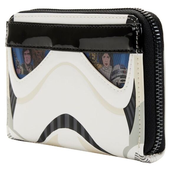Star Wars Stormtrooper Lenticular Cosplay Zip Around Wallet - Picture 2 of 5